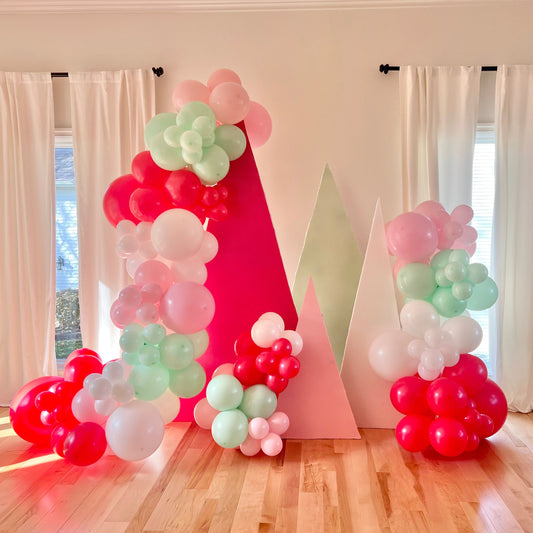 Candy Mint Balloon Garland