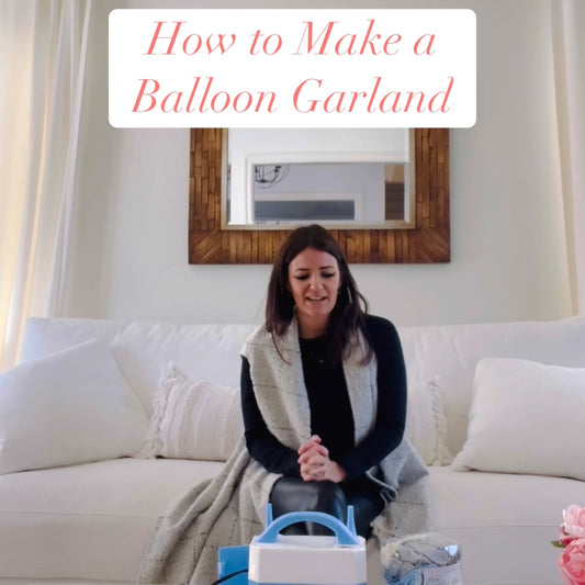 Instructional Video: How to Make a Professional Balloon Garland